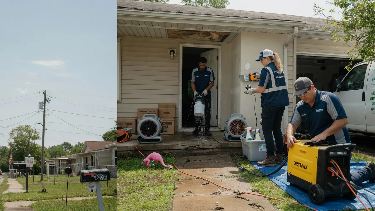 Storm Damage Water Removal in Rueter, MO near me